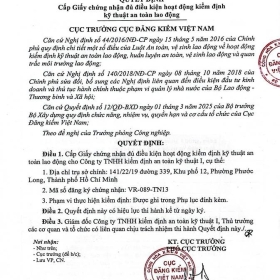 GCN BỘ LAO ĐỘNG TBXH